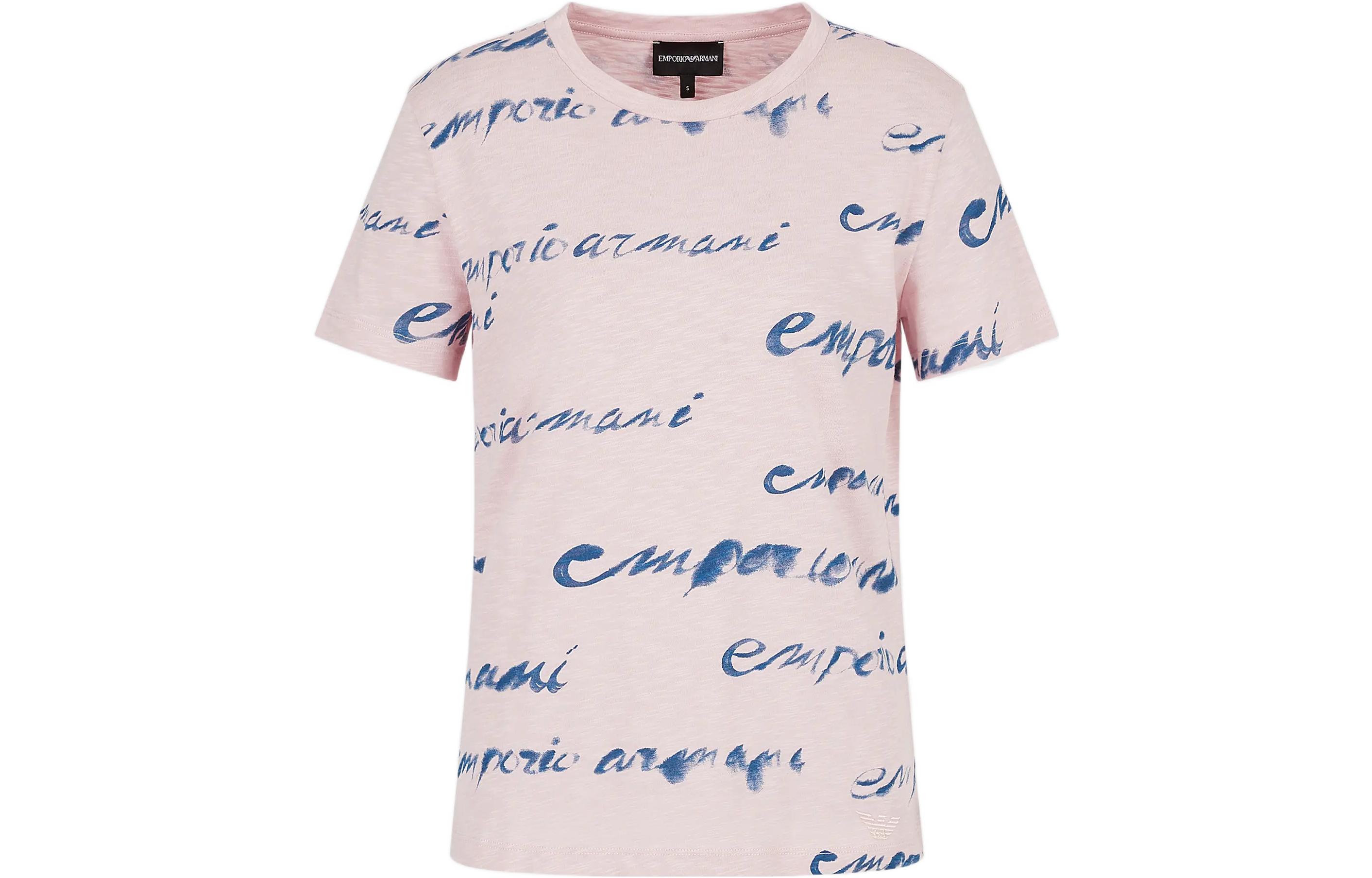 EMPORIO ARMANI Футболка женская розовая
EMPORIO ARMANI Футболка женская розовая