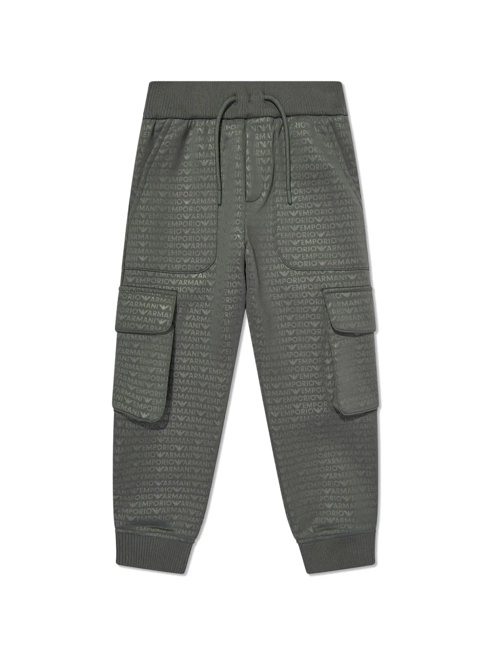 Спортивные брюки карго с логотипом Emporio Armani Kids, зеленый
Спортивные брюки карго с логотипом Emporio Armani Kids, зеленый