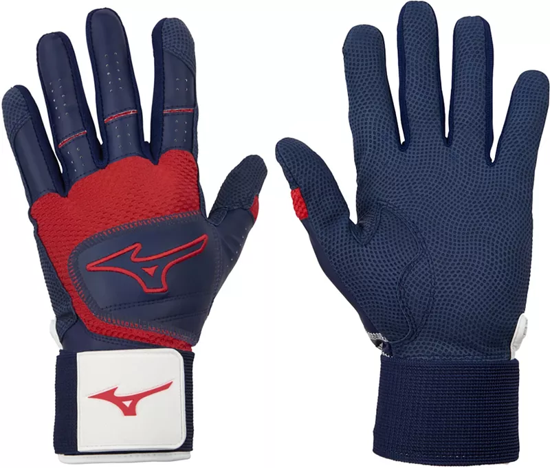 Женские перчатки для софтбола Mizuno F360 с запахом, красный/белый/синий
Женские перчатки для софтбола Mizuno F360 с запахом, красный/белый/синий