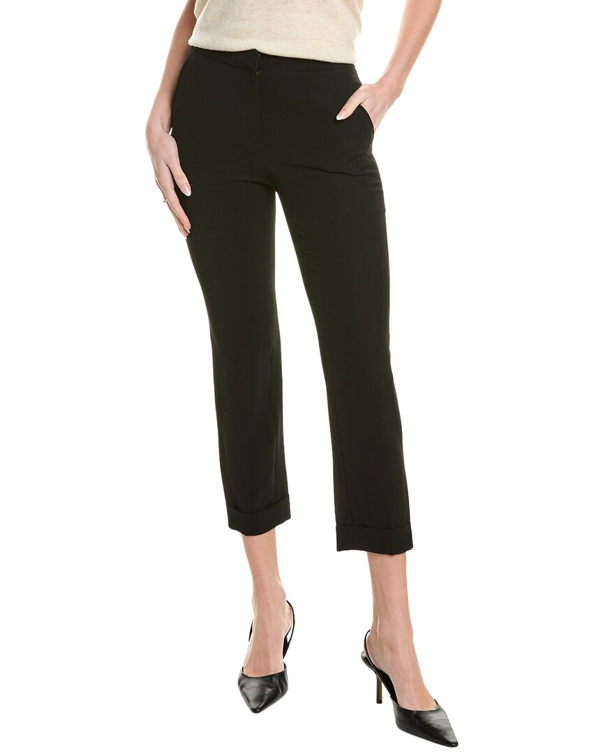 Лафайетт 148 Нью-Йорк Клинтон Брюки с манжетами Lafayette 148 New York, черный 
Лафайетт 148 Нью-Йорк Клинтон Брюки с манжетами Lafayette 148 New York, черный