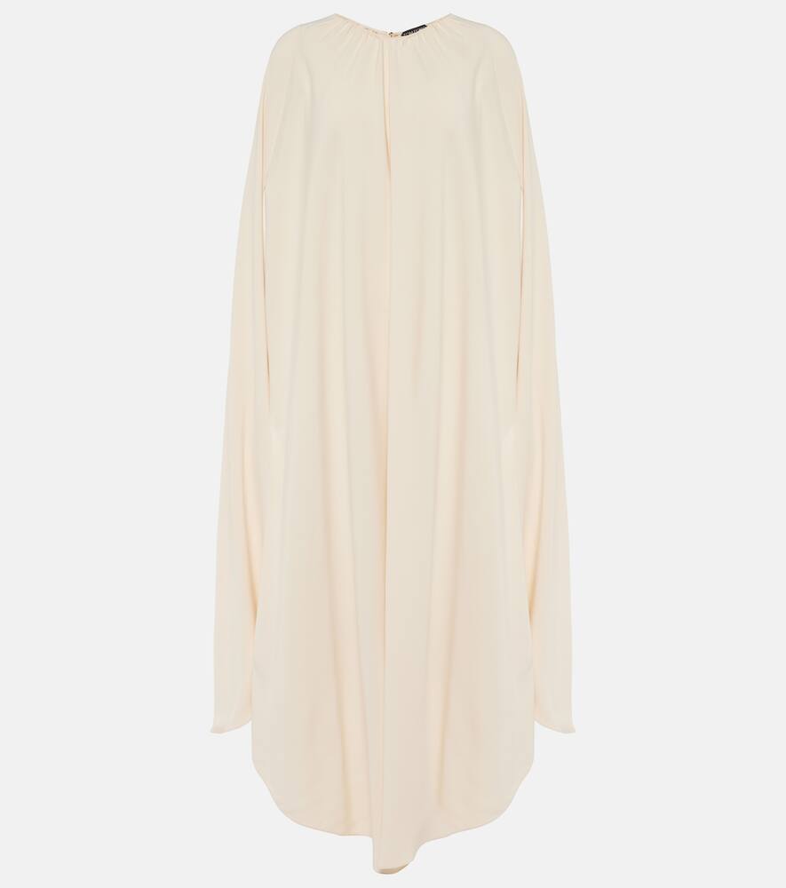 Асимметричный кафтан из смесового шелка кэди Tom Ford, Off White
Асимметричный кафтан из смесового шелка кэди Tom Ford, Off White