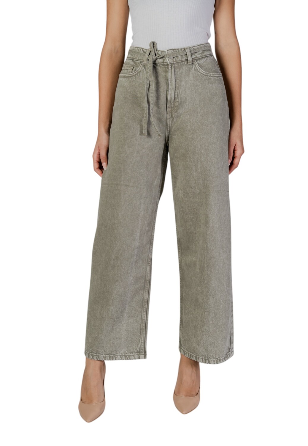 Джинсы ONLY свободного кроя, зеленый
Джинсы ONLY свободного кроя, зеленый