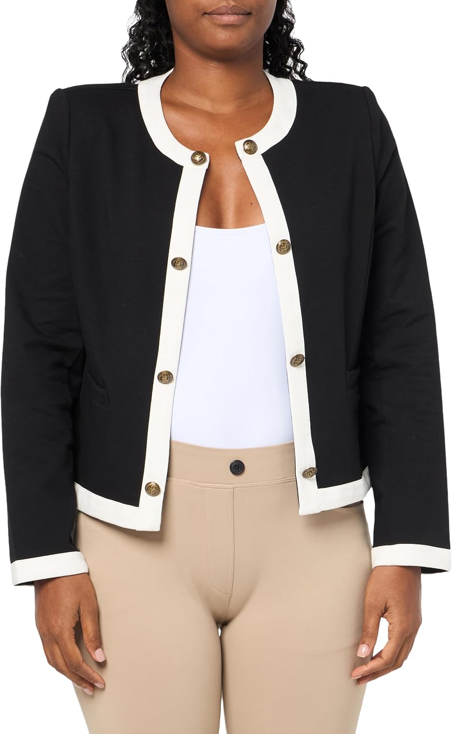 Женская куртка Tommy Hilfiger с длинным рукавом и застежкой на пуговицы, спортивные брюки, Black
Женская куртка Tommy Hilfiger с длинным рукавом и застежкой на пуговицы, спортивные брюки, Black