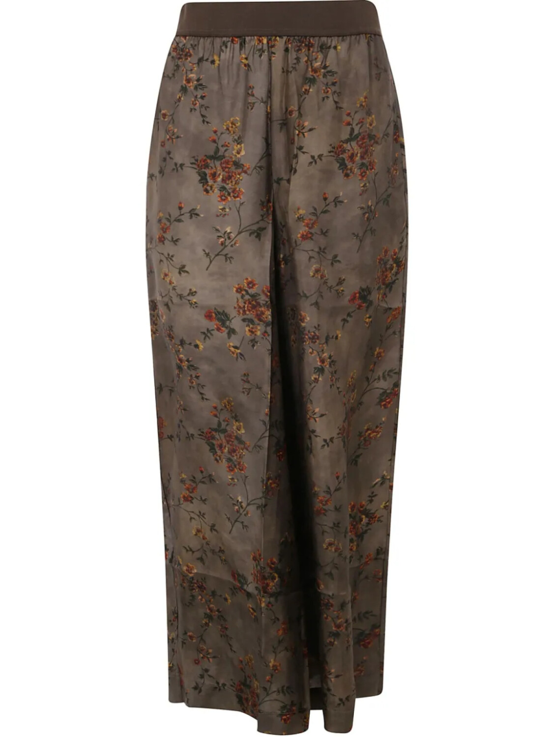 Брюки с цветочным принтом Uma Wang, коричневый 
Брюки с цветочным принтом Uma Wang, коричневый