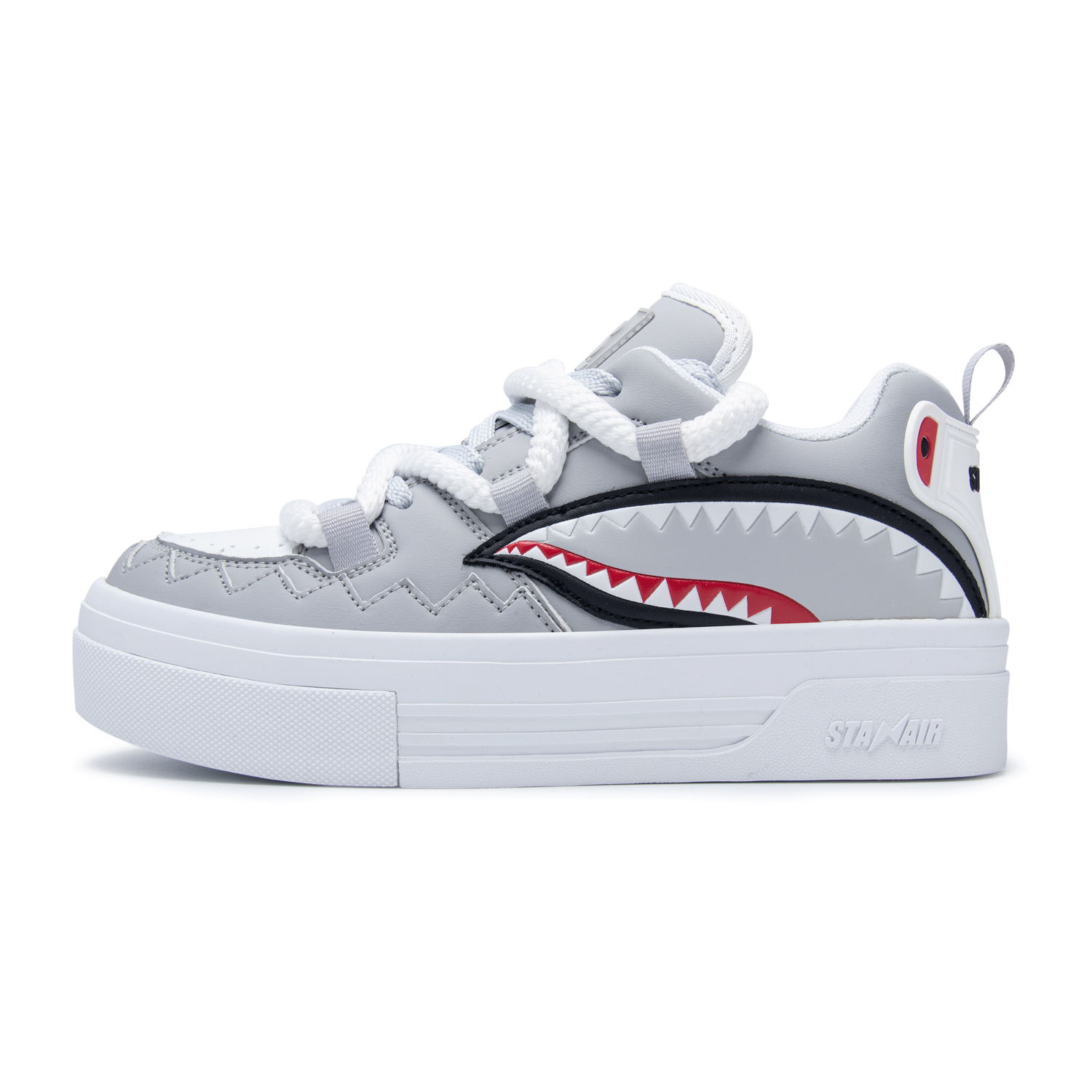 STANAIR Антискользящие и износостойкие низкие скейтерские кроссовки с эффектом увеличения роста унисекс серые, цвет Gray
STANAIR Антискользящие и износостойкие низкие скейтерские кроссовки с эффектом увеличения роста унисекс серые, цвет Gray