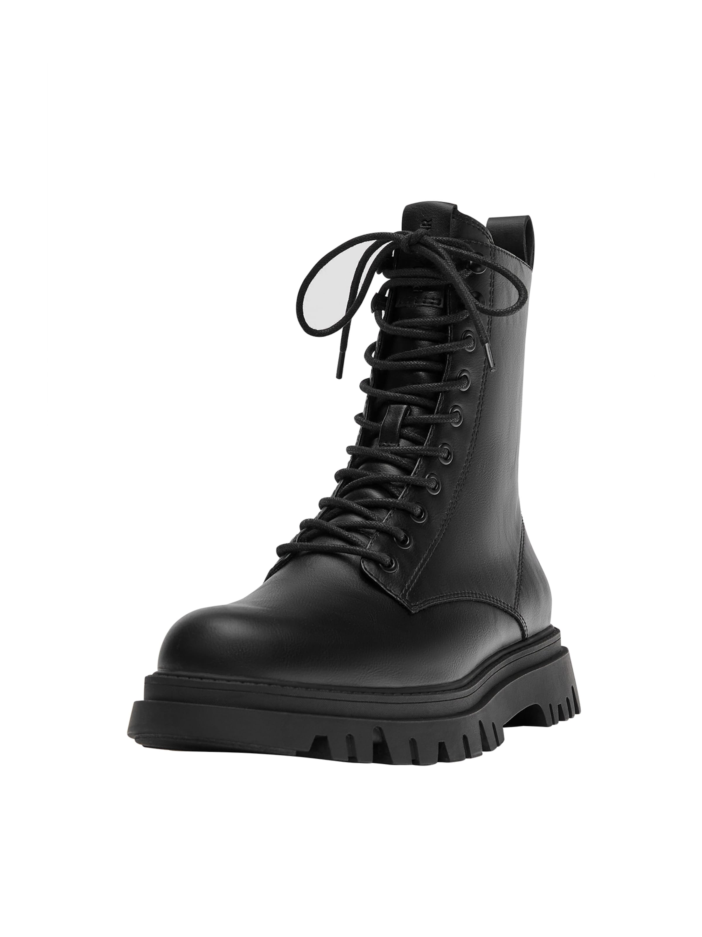 Pull&Bear Черные ботинки на шнуровке
Pull&Bear Черные ботинки на шнуровке