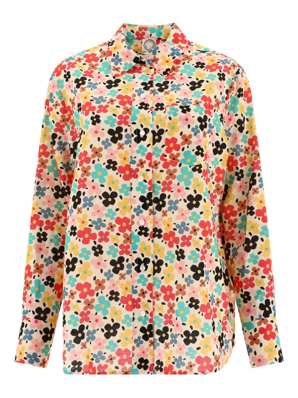 Рубашка с цветочным принтом Ines De La Fressange, мультиколор
Рубашка с цветочным принтом Ines De La Fressange, мультиколор