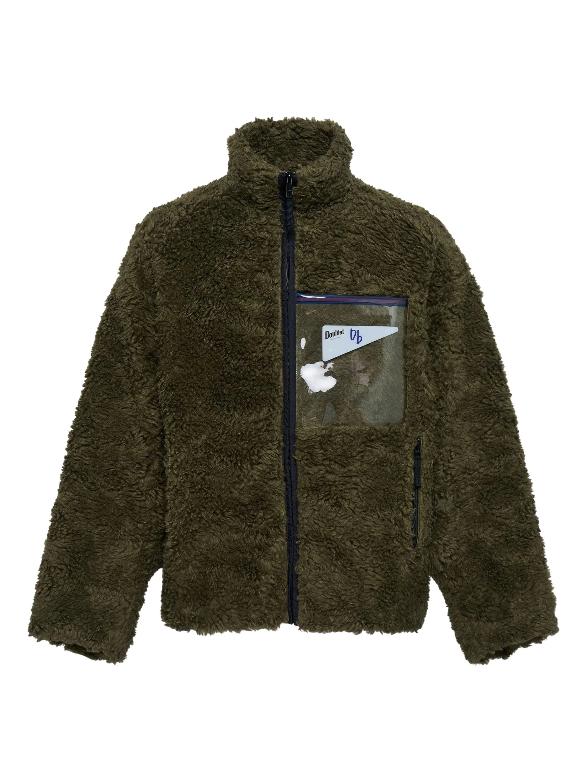 Флисовая куртка на молнии Doublet, зеленый
Флисовая куртка на молнии Doublet, зеленый