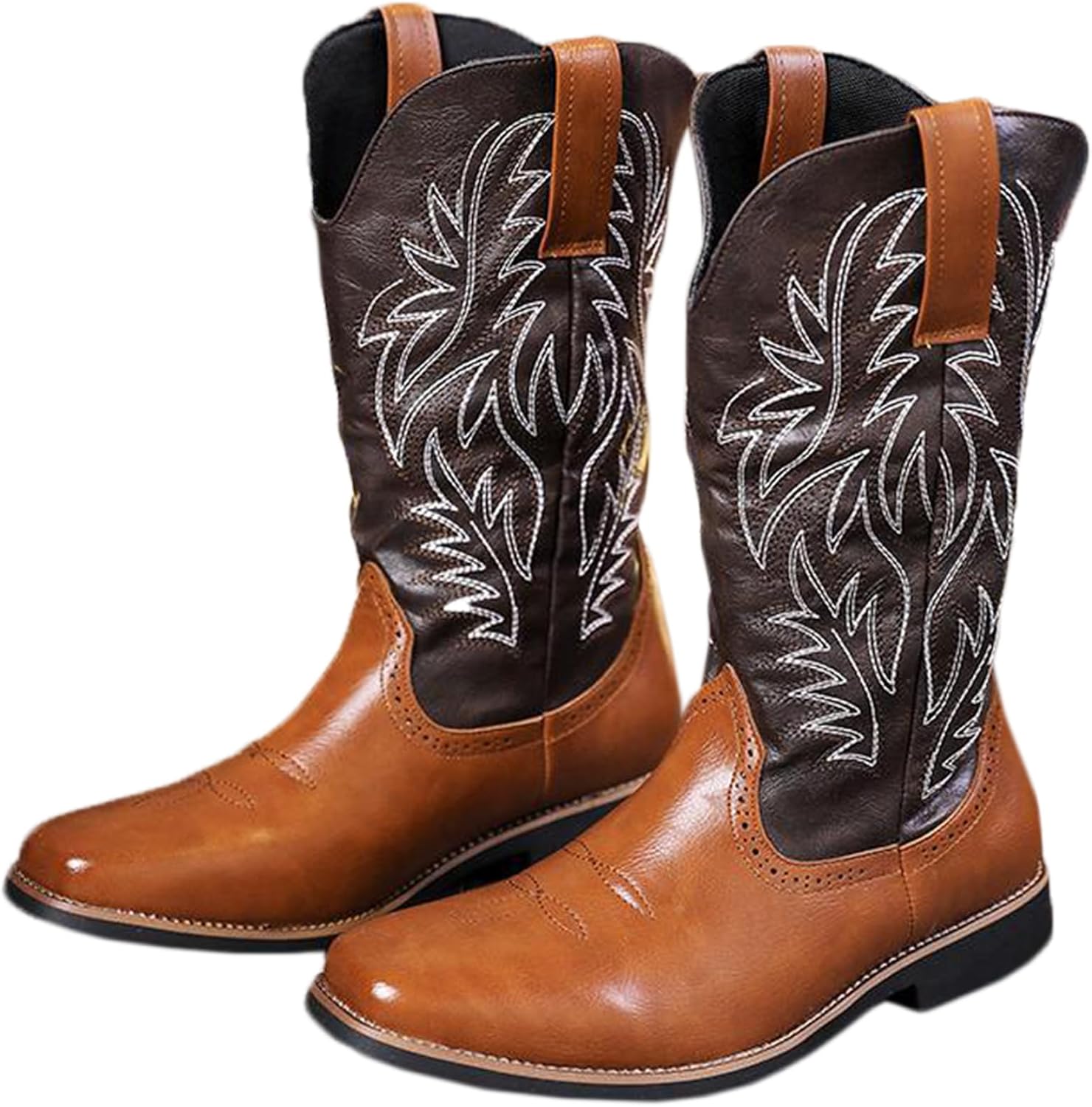 Мужские спортивные ковбойские сапоги JUNQIAKO с широким квадратным носком, классические модные вышитые, противоскользящие деревенские туфли, мужские западные сапоги, коричневый
Мужские спортивные ковбойские сапоги JUNQIAKO с широким квадратным носком, классические модные вышитые, противоскользящие деревенские туфли, мужские западные сапоги, коричневый