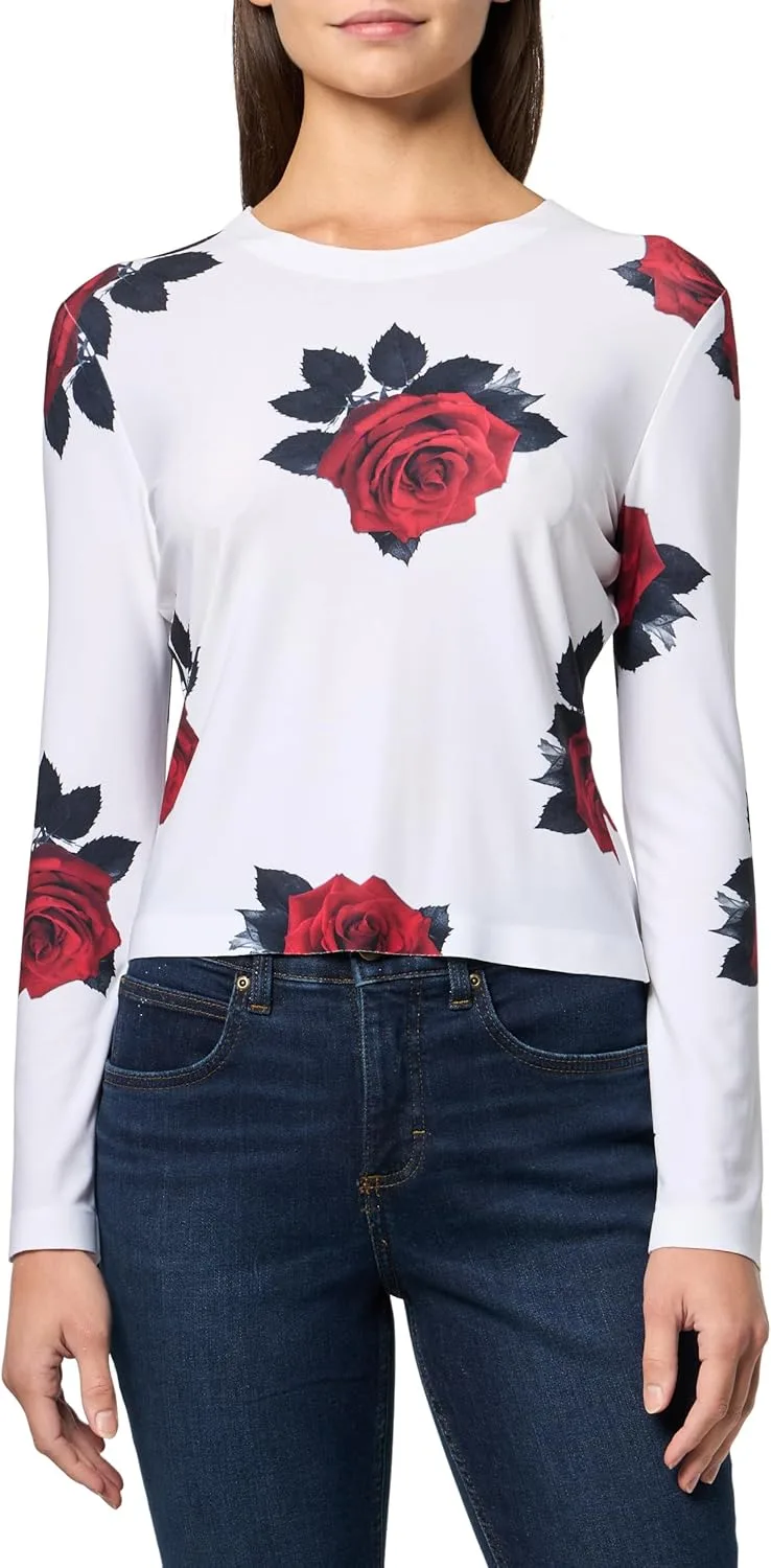 Norma Kamali Женский длинный рукав Crew Top Short
Norma Kamali Женский длинный рукав Crew Top Short