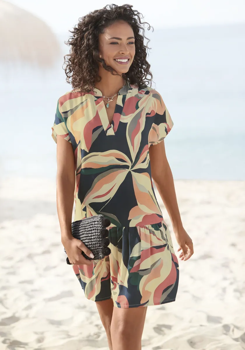 Платье-блузка S.Oliver, с воланом на юбке, короткое летнее платье, пляжное платье, коралловый
Платье-блузка S.Oliver, с воланом на юбке, короткое летнее платье, пляжное платье, коралловый