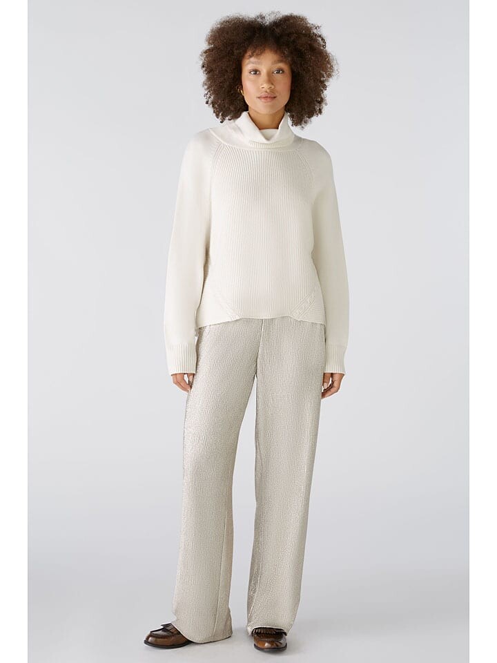 Пуловер Oui Pullover, кремовый
Пуловер Oui Pullover, кремовый