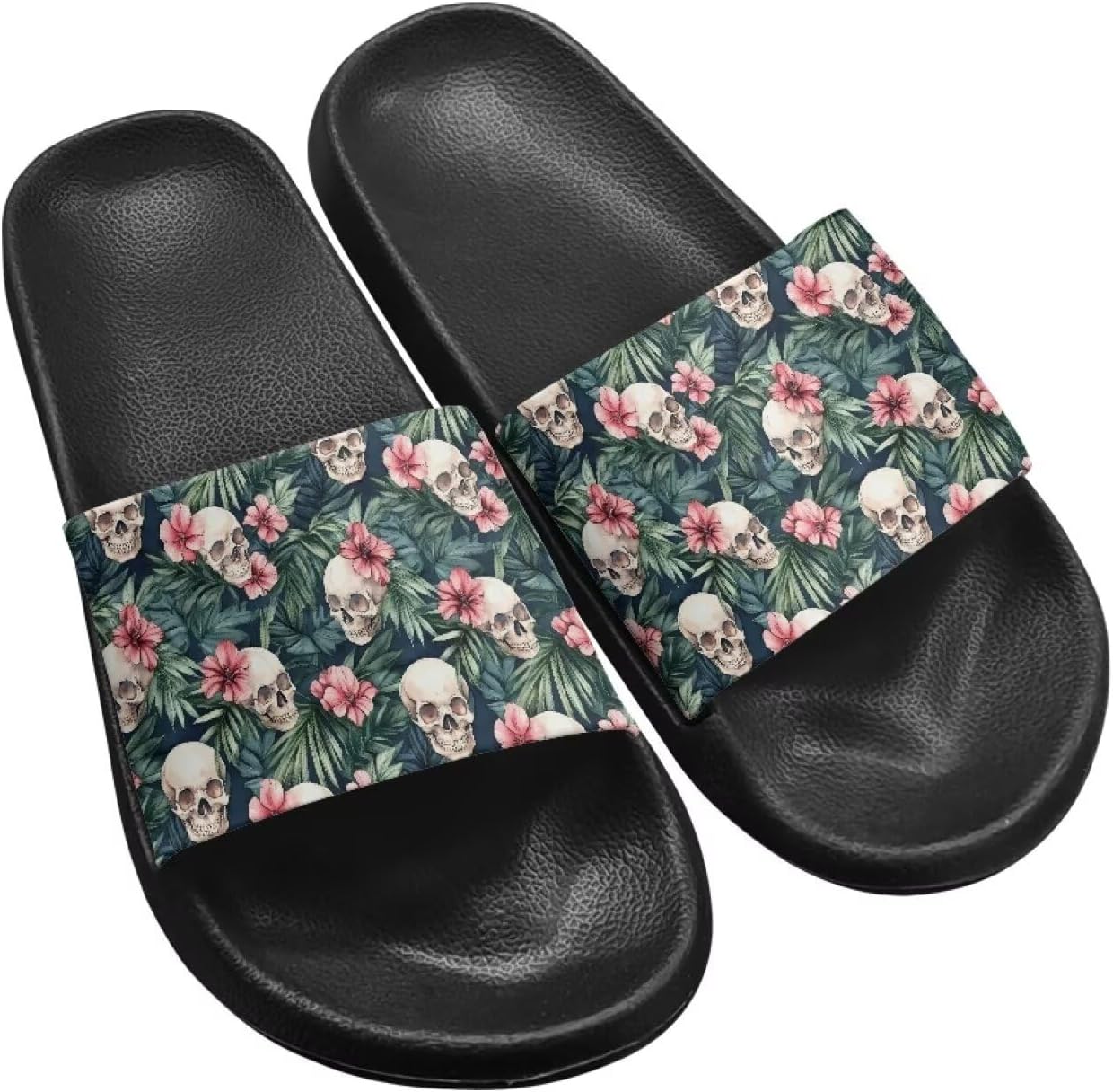 Тапочки Hechitok для женщин и мужчин, домашние тапочки, шлепанцы для душа, слайды, банные сандалии, легкие, противоскользящие, легко чистятся, Skull Flower
Тапочки Hechitok для женщин и мужчин, домашние тапочки, шлепанцы для душа, слайды, банные сандалии, легкие, противоскользящие, легко чистятся, Skull Flower