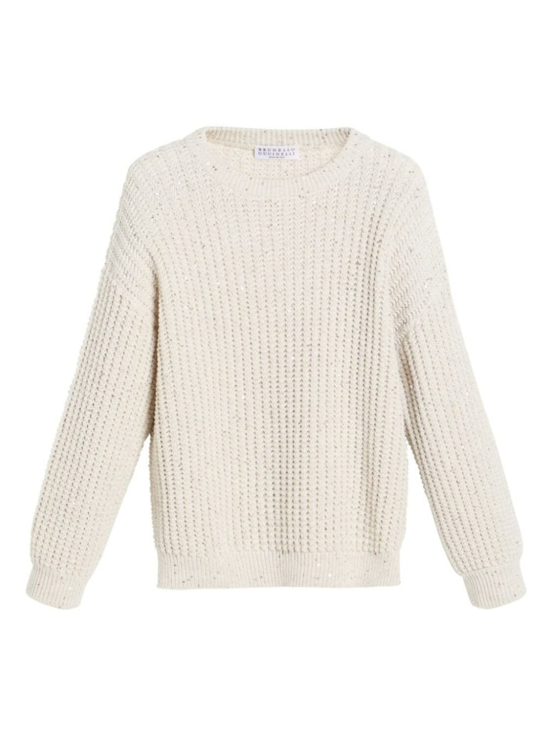 Brunello Cucinelli Kids вязаный свитер, нейтральный цвет
Brunello Cucinelli Kids вязаный свитер, нейтральный цвет