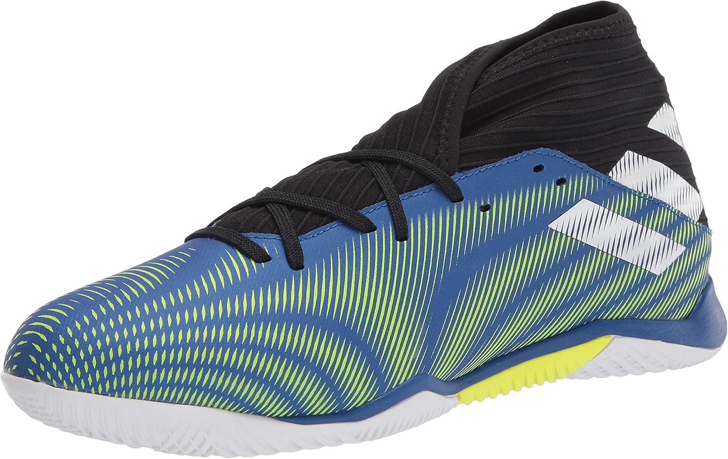 Мужские футбольные бутсы adidas Nemeziz .3 для игры в зале, белый/синий/желтый
Мужские футбольные бутсы adidas Nemeziz .3 для игры в зале, белый/синий/желтый