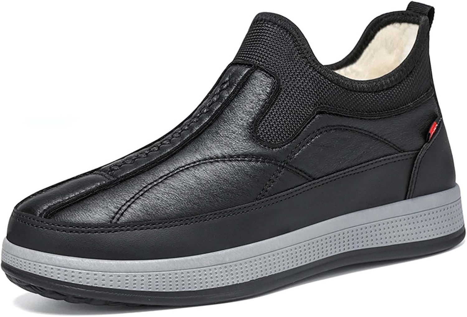 Мужские зимние снежные ботинки для улицы, с мягкой подкладкой из флиса, теплые, удобные, утолщенные повседневные ботинки Generic, черный
Мужские зимние снежные ботинки для улицы, с мягкой подкладкой из флиса, теплые, удобные, утолщенные повседневные ботинки Generic, черный