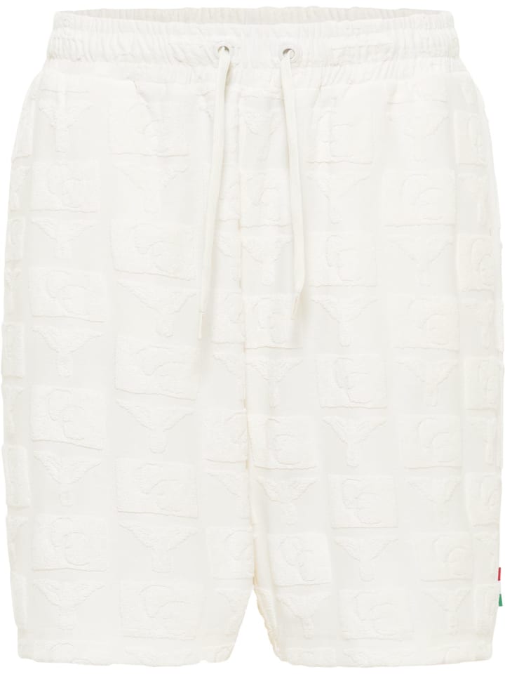 Тканевые шорты Carlo Colucci, белый 
Тканевые шорты Carlo Colucci, белый