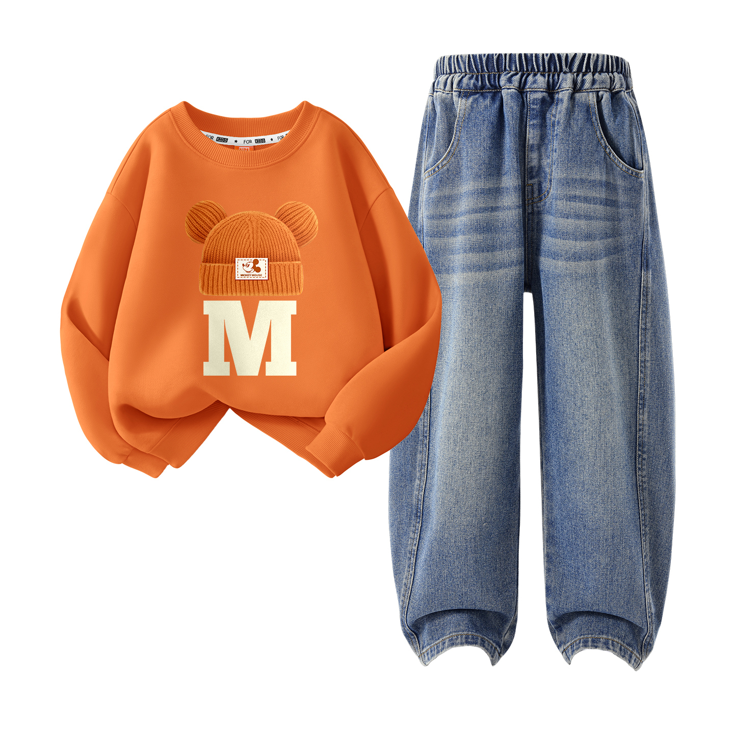 Детская повседневная спортивная одежда Disney, оранжевый
Детская повседневная спортивная одежда Disney, оранжевый