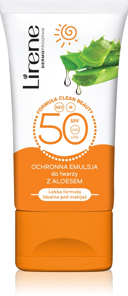 Солнцезащитная ежедневная защитная эмульсия для лица и зоны декольте Lirene, alavijai spf 50 50 мл
Солнцезащитная ежедневная защитная эмульсия для лица и зоны декольте Lirene, alavijai spf 50 50 мл