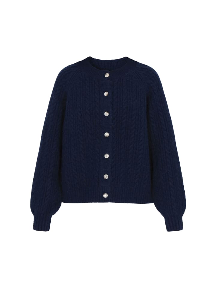 Женский кардиган темно-синего цвета usha BLUE LABEL
Женский кардиган темно-синего цвета usha BLUE LABEL