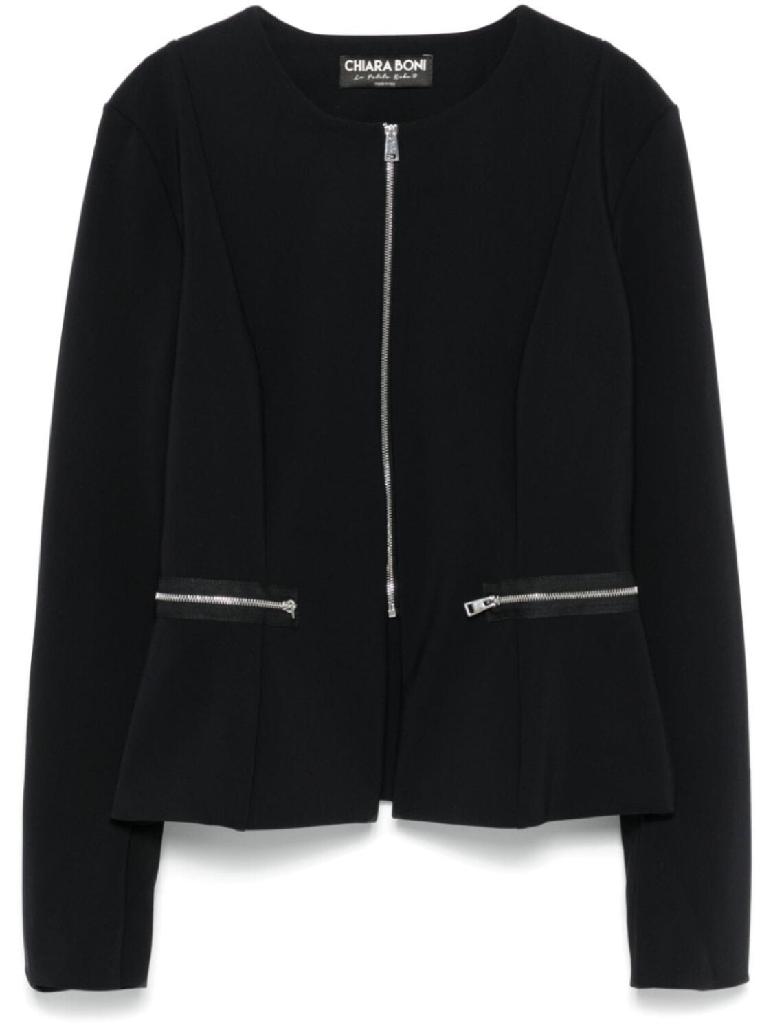 CHIARA BONI La Petite Robe куртка с вытачками, черный
CHIARA BONI La Petite Robe куртка с вытачками, черный