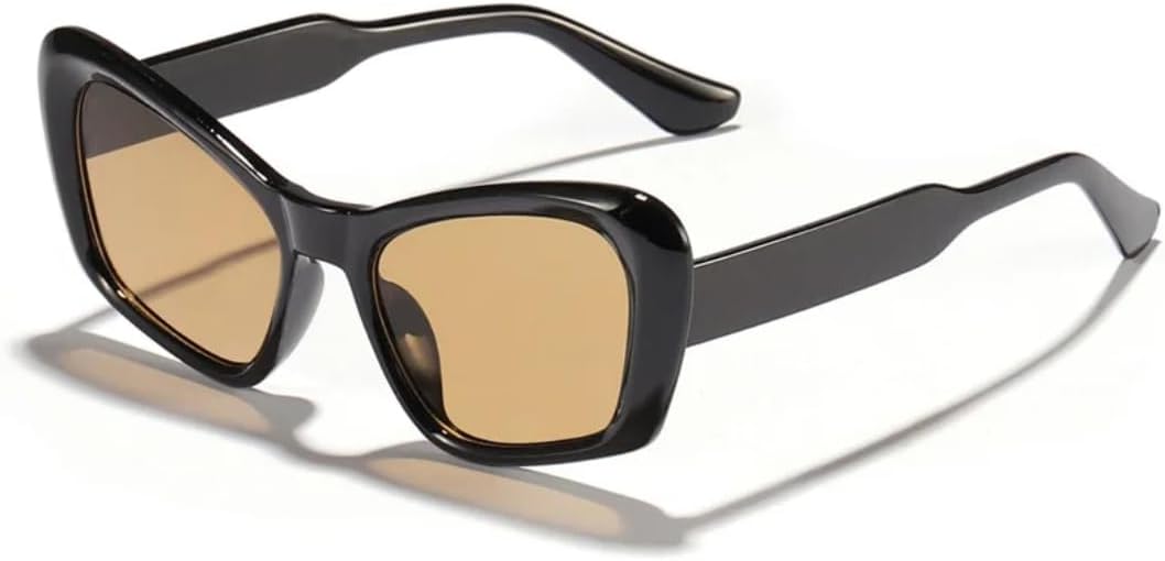 Солнцезащитные очки с защитой от УФ-излучения UV400 | Маленькие заклепки «кошачий глаз», конфетный цвет | для женщин и мужчин, для занятий спортом на открытом воздухе и вождения DSVIGF, Black-brown
Солнцезащитные очки с защитой от УФ-излучения UV400 | Маленькие заклепки «кошачий глаз», конфетный цвет | для женщин и мужчин, для занятий спортом на открытом воздухе и вождения DSVIGF, Black-brown