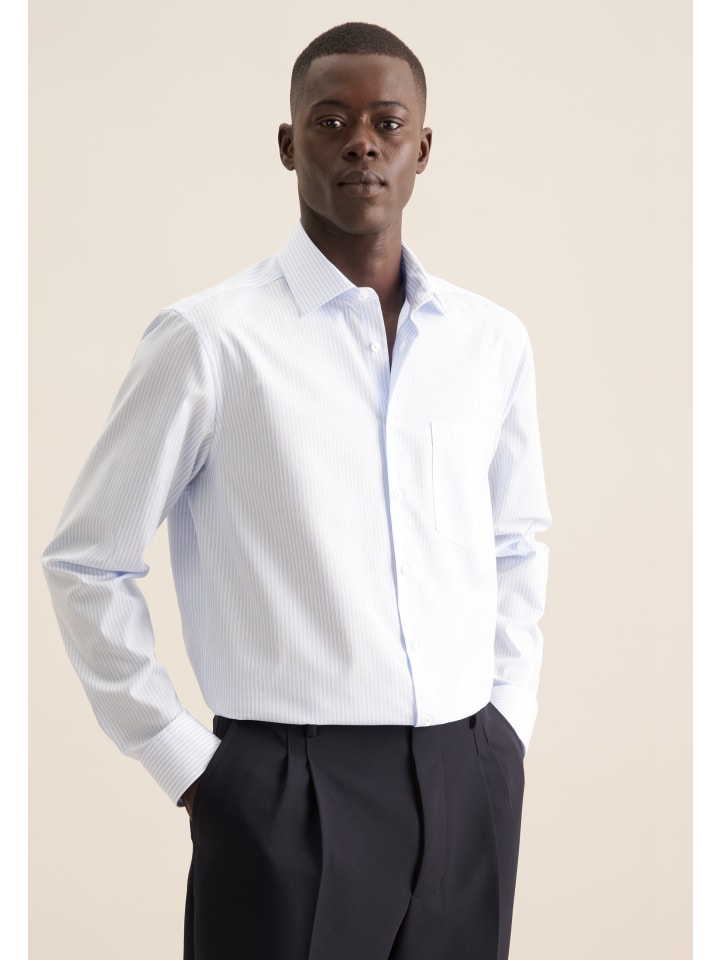 Рубашка Seidensticker, светло-синий
Рубашка Seidensticker, светло-синий