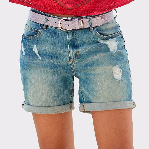 Женские шорты джинсовые distressed Lascana, Denim
Женские шорты джинсовые distressed Lascana, Denim