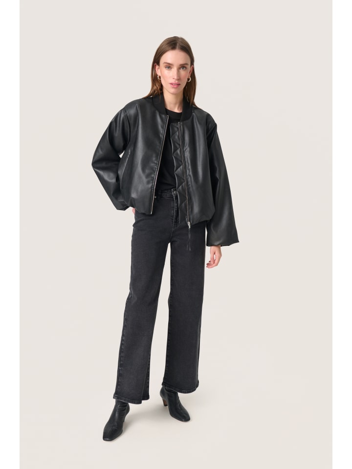 Soaked in Luxury Куртка SLTrudea свободного кроя, черная
Soaked in Luxury Куртка SLTrudea свободного кроя, черная