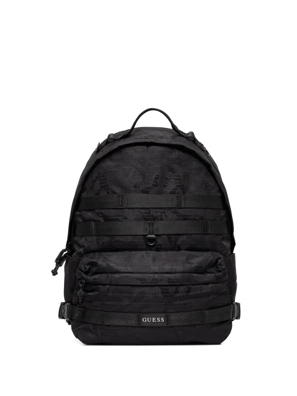 Камуфляжный рюкзак Asti с верхней ручкой GUESS USA, черный 
Камуфляжный рюкзак Asti с верхней ручкой GUESS USA, черный