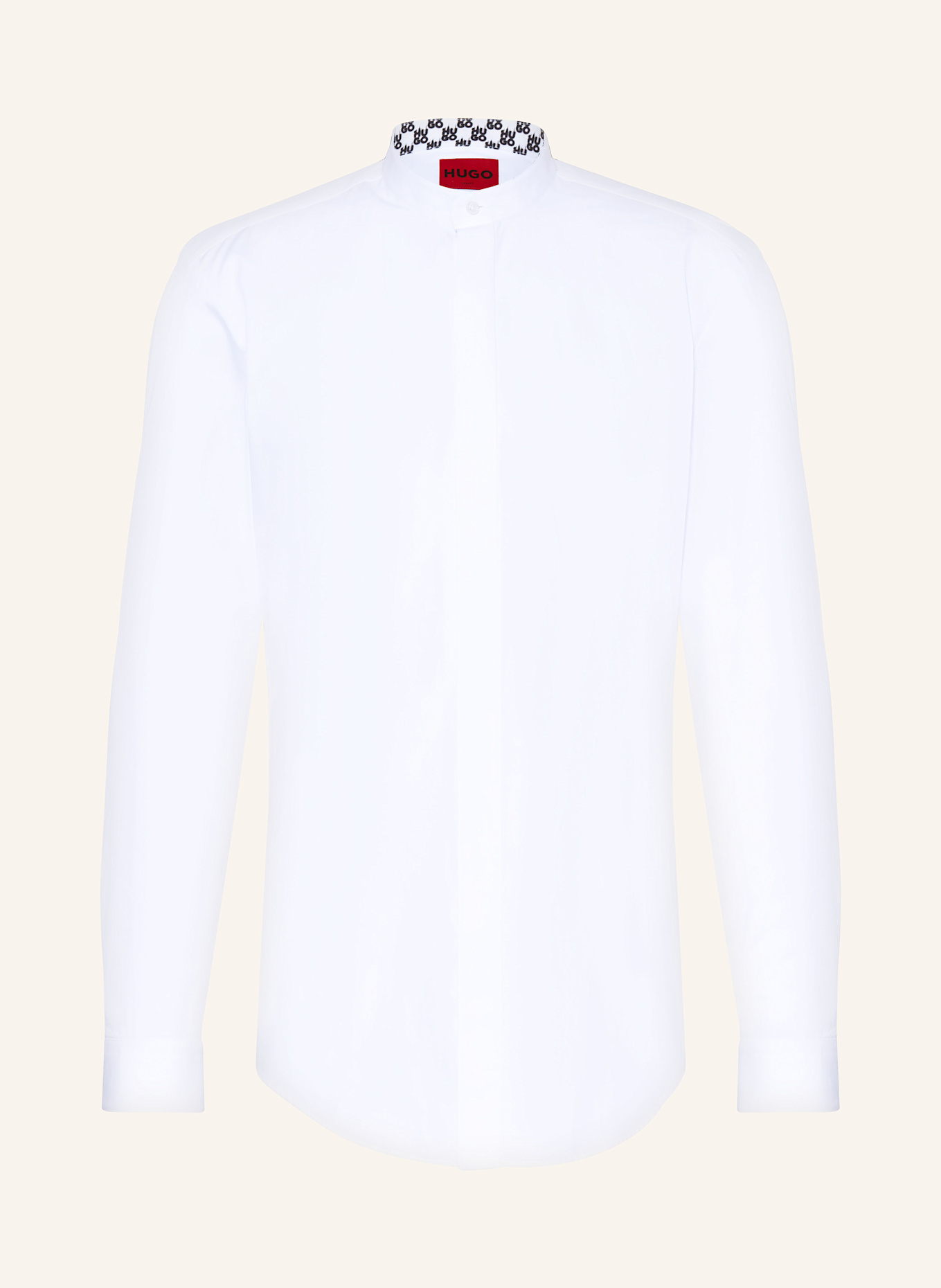 Рубашка Kaleb облегающего кроя с воротником-стойкой Hugo, белый
Рубашка Kaleb облегающего кроя с воротником-стойкой Hugo, белый