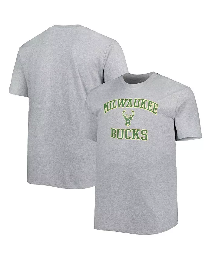 Мужская футболка Milwaukee Bucks Big and Tall Heart & Soul в сером меланже Profile, Серый, Мужская футболка Milwaukee Bucks Big and Tall Heart & Soul в сером меланже Profile
Мужская футболка Milwaukee Bucks Big and Tall Heart & Soul в сером меланже Profile, Серый, Мужская футболка Milwaukee Bucks Big and Tall Heart & Soul в сером меланже Profile
