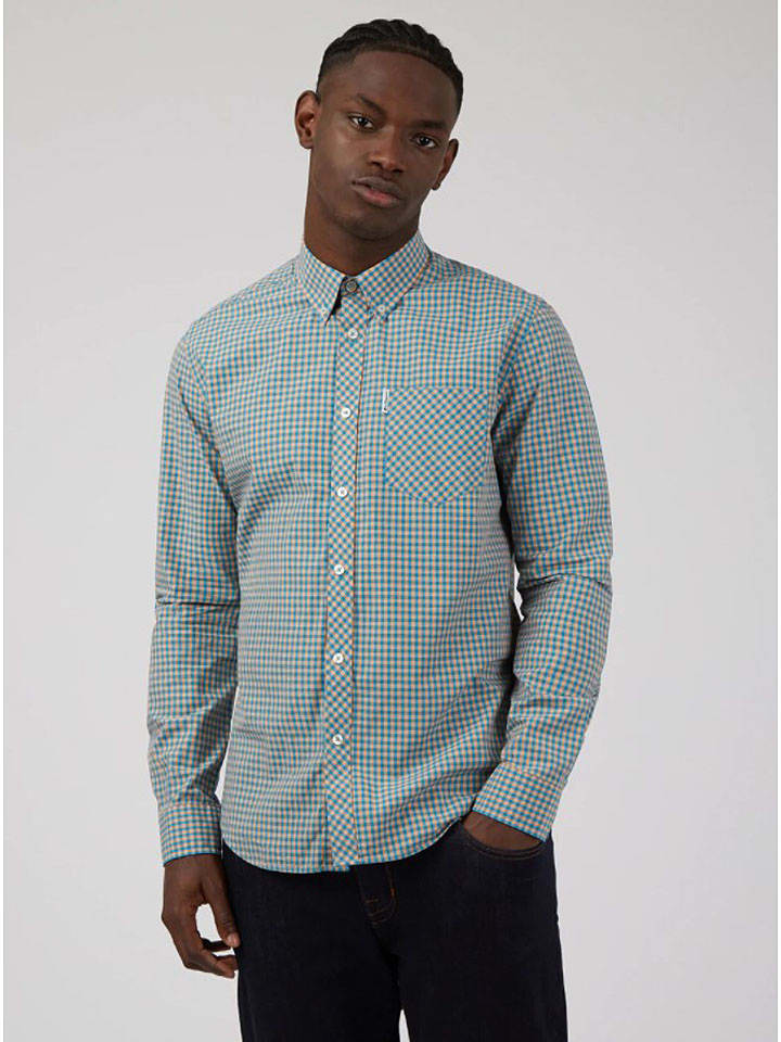 Рубашка Ben Sherman, цвет hellblau/orange
Рубашка Ben Sherman, цвет hellblau/orange