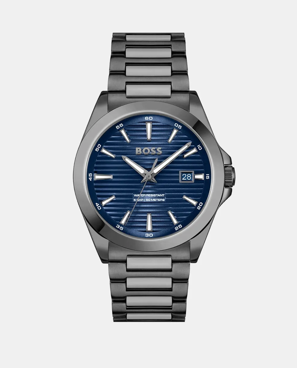 Мужские часы Strike 1514175 в сером стальном корпусе Boss, серый
Мужские часы Strike 1514175 в сером стальном корпусе Boss, серый