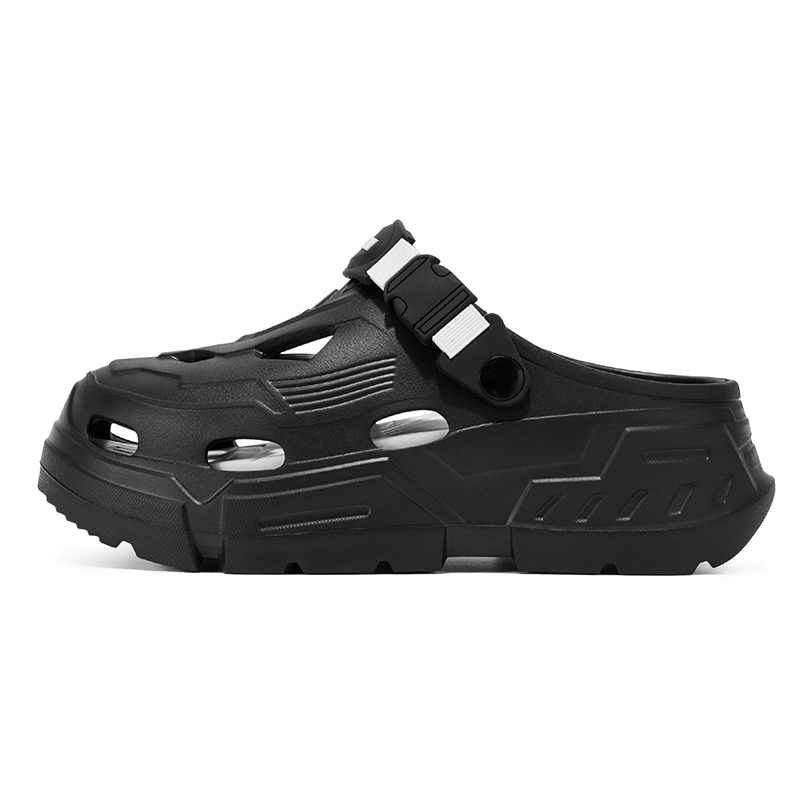 NANJIREN Клоги унисекс черно-белые, цвет Black White
NANJIREN Клоги унисекс черно-белые, цвет Black White