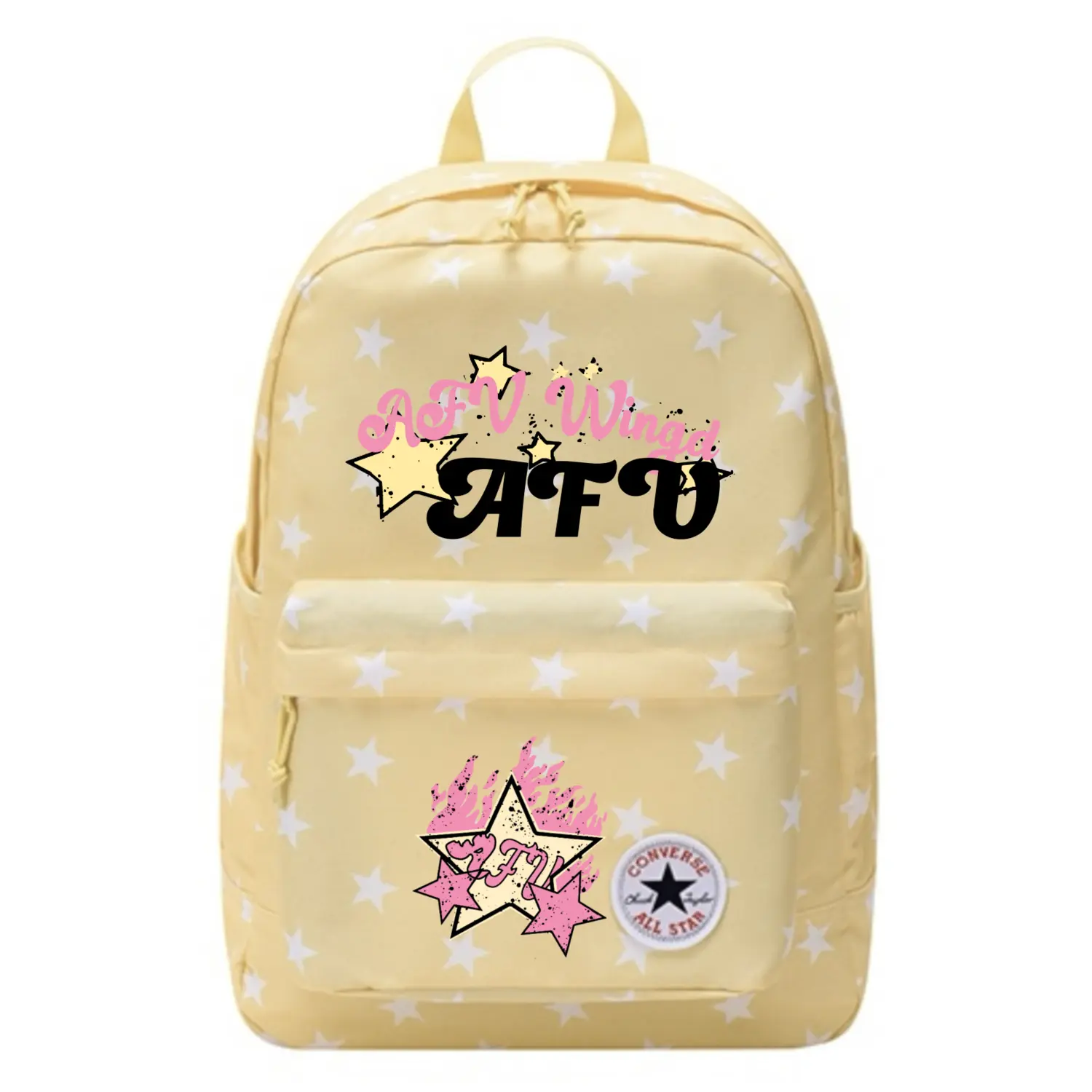 Converse Полиэстеровый рюкзак унисекс яично-желтый, Flame Stars
Converse Полиэстеровый рюкзак унисекс яично-желтый, Flame Stars