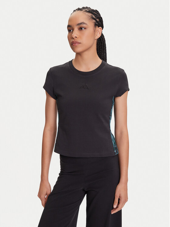 Футболка slim fit Animal Print 3-Stripes JM1850 Adidas, чёрный
Футболка slim fit Animal Print 3-Stripes JM1850 Adidas, чёрный