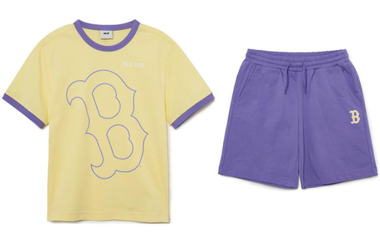 Детская повседневная спортивная одежда с круглым вырезом, умеренной высоты MLB, set (желтый+violet)
Детская повседневная спортивная одежда с круглым вырезом, умеренной высоты MLB, set (желтый+violet)