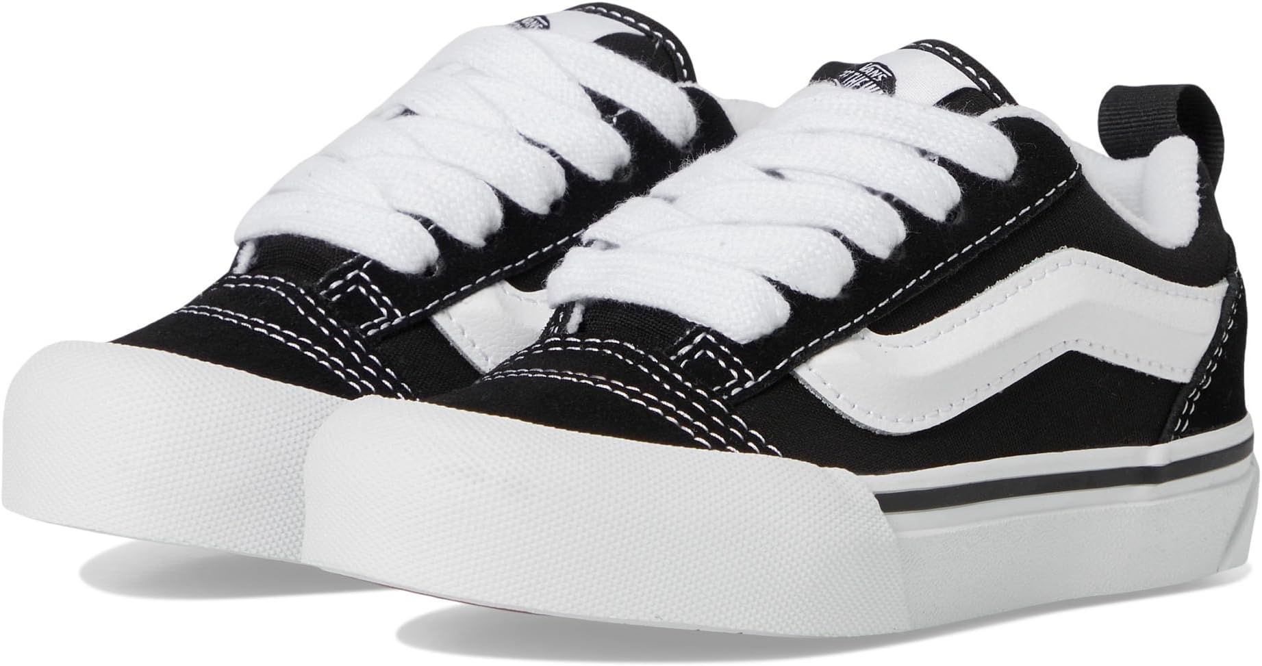 Кроссовки Vans Kids Knu Skool, Black/True White
Кроссовки Vans Kids Knu Skool, Black/True White