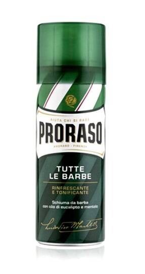 Зеленая пена для бритья, 400 мл Proraso
Зеленая пена для бритья, 400 мл Proraso