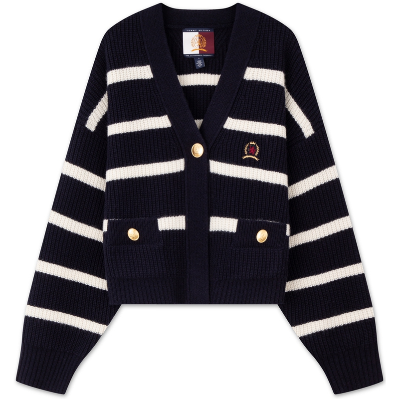 Tommy Hilfiger Свитер Women's Navy Blue White Stripes
Tommy Hilfiger Свитер Women's Navy Blue White Stripes