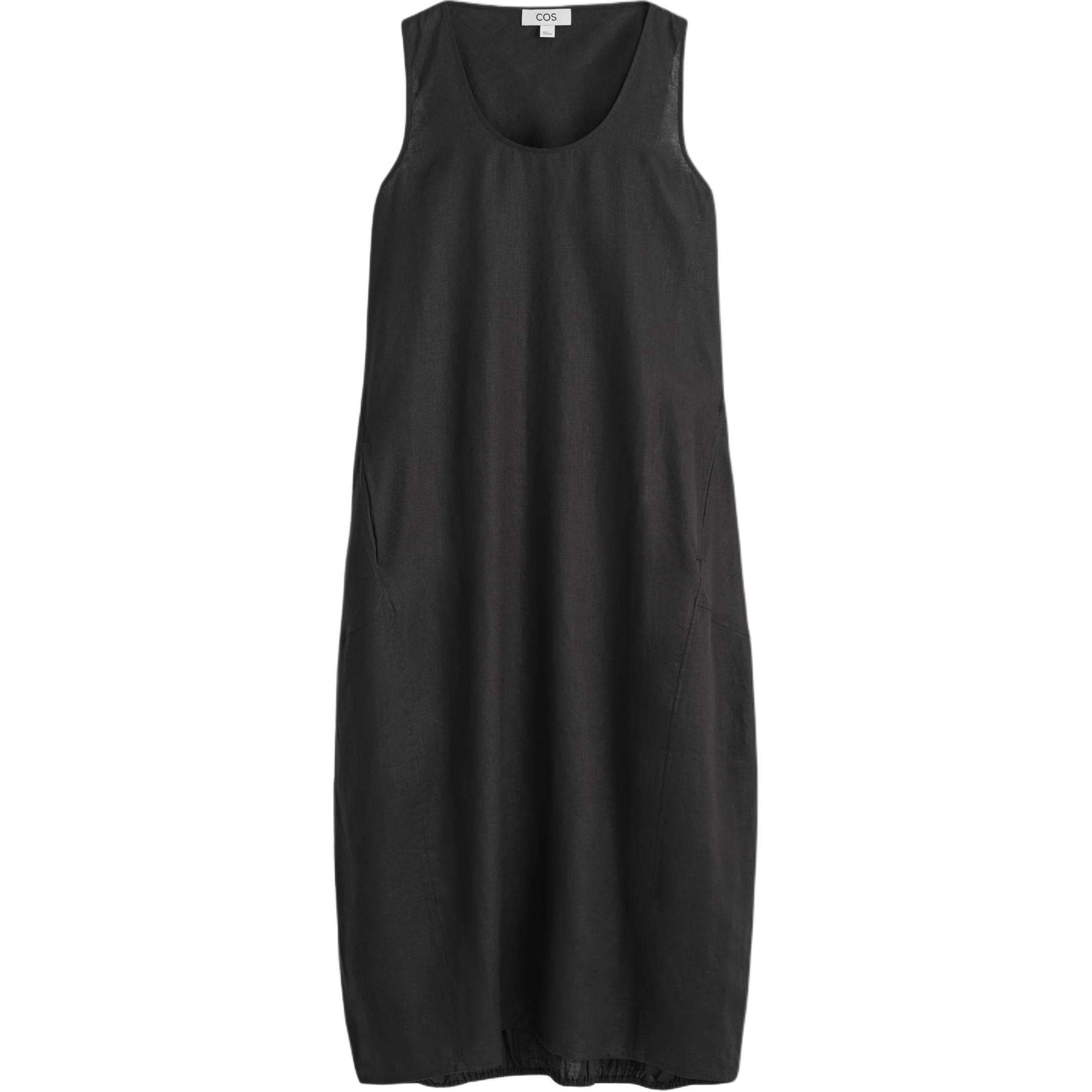 COS Женское черное платье без рукавов
COS Женское черное платье без рукавов