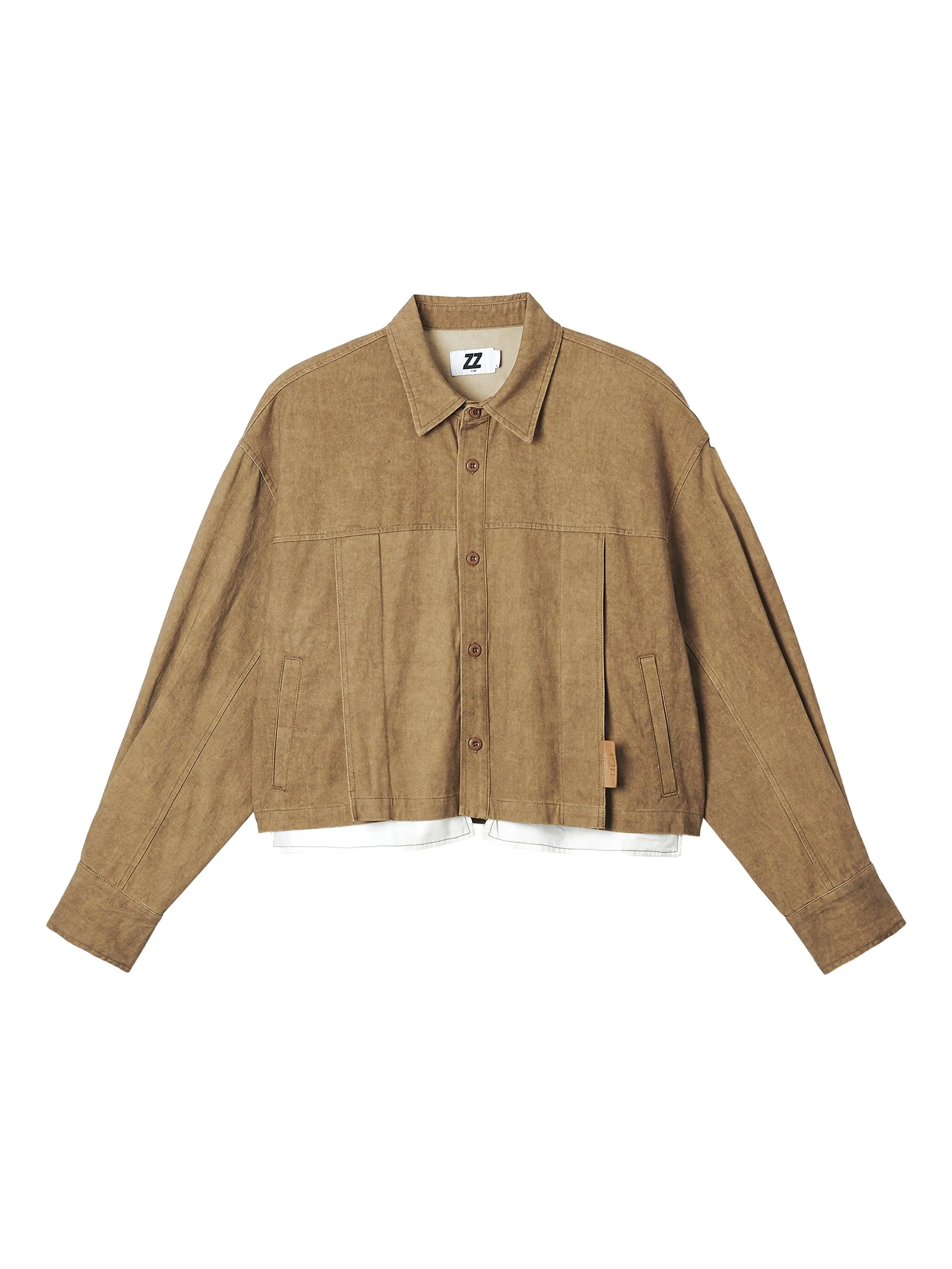 Рубашка с нашивкой-логотипом Izzue, коричневый
Рубашка с нашивкой-логотипом Izzue, коричневый