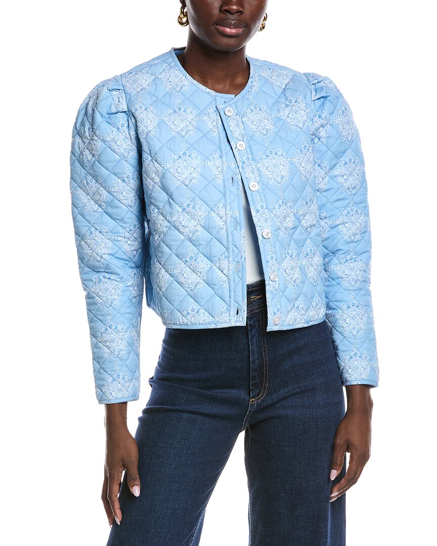 Стеганая куртка с принтом «Парус в соболя» Sail To Sable, синий
Стеганая куртка с принтом «Парус в соболя» Sail To Sable, синий