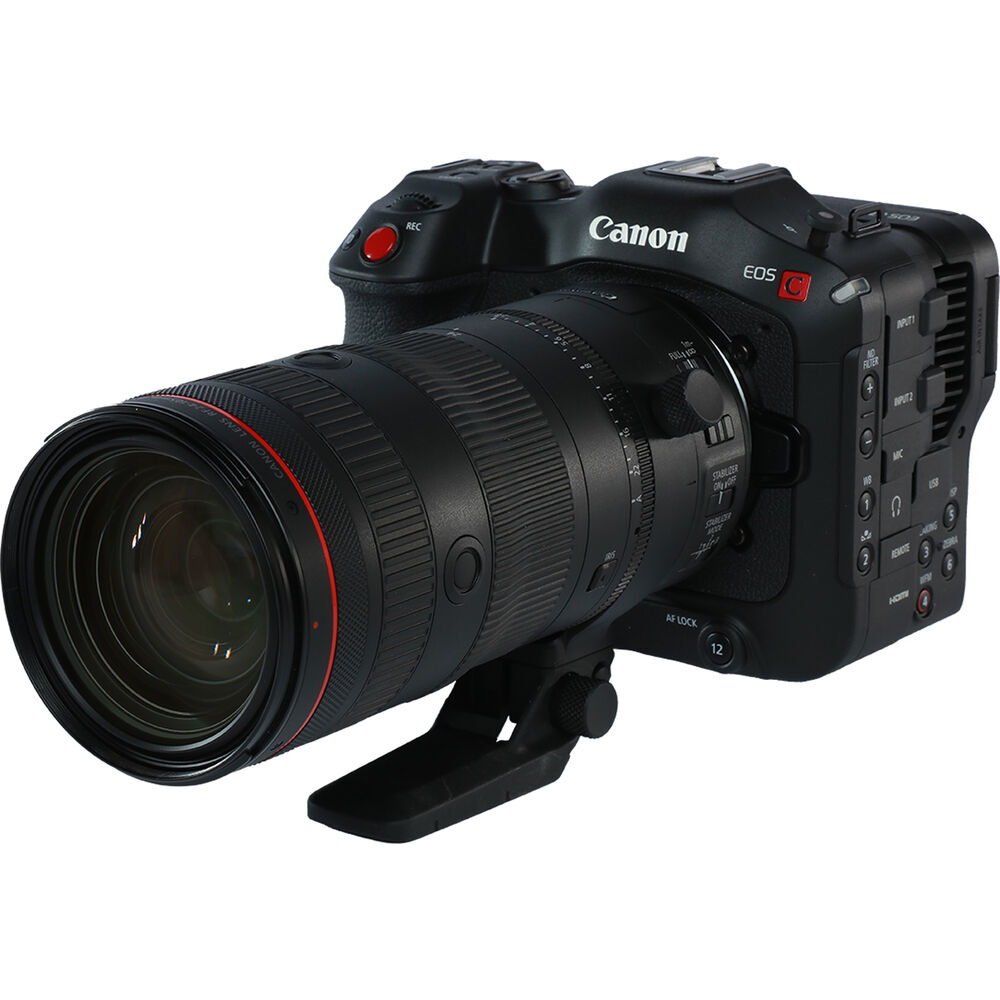 Комплект кинокамеры Canon EOS C70 с объективом RF 24-105mm f/2.8
Комплект кинокамеры Canon EOS C70 с объективом RF 24-105mm f/2.8