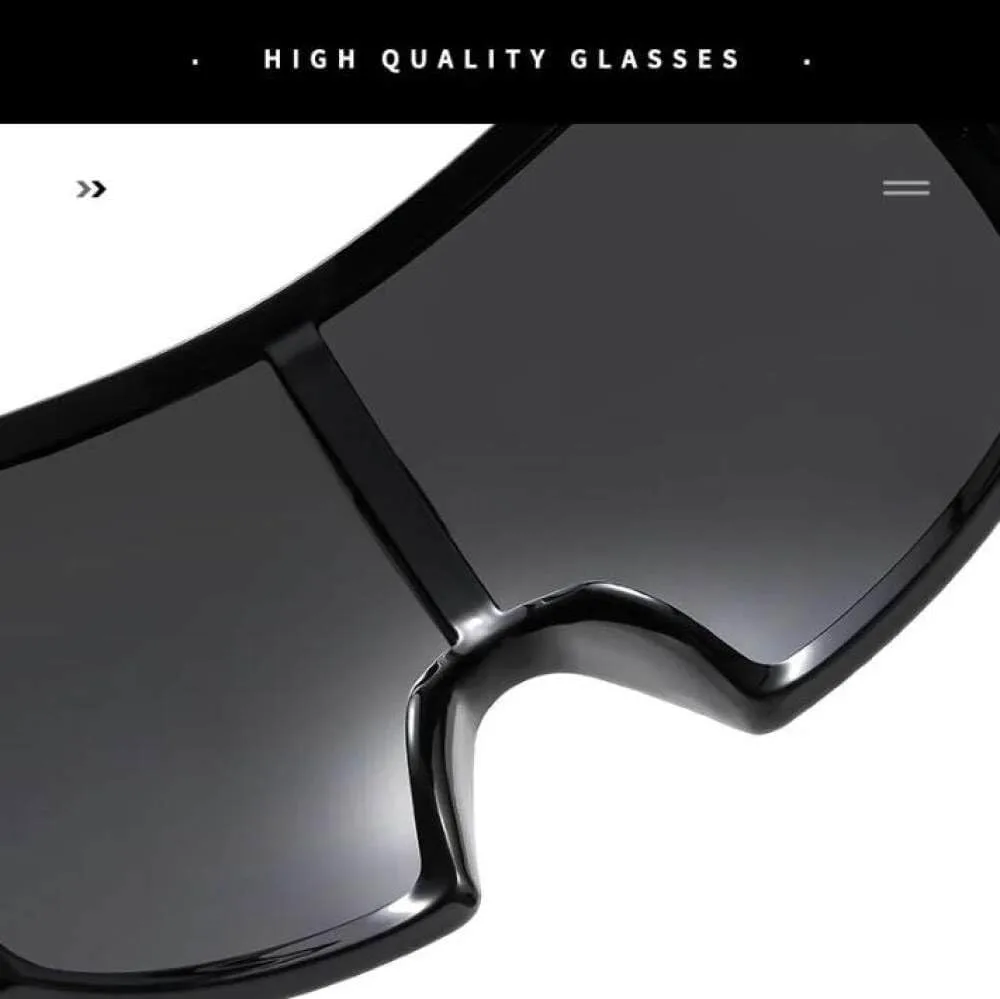 Большие солнцезащитные очки в стиле панк, цельные, для женщин и мужчин, винтажные, роскошные, спортивные, для улицы, защита от УФ-излучения UV400 LXLHWN, C4
Большие солнцезащитные очки в стиле панк, цельные, для женщин и мужчин, винтажные, роскошные, спортивные, для улицы, защита от УФ-излучения UV400 LXLHWN, C4