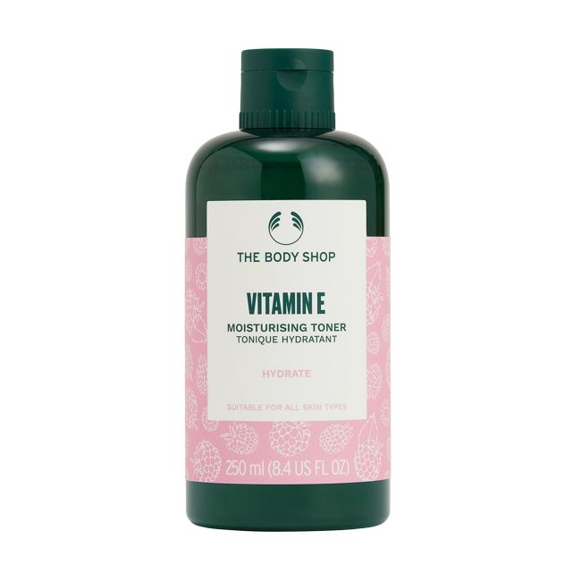Увлажняющий тоник для лица с витамином Е The Body Shop, 250 мл 
Увлажняющий тоник для лица с витамином Е The Body Shop, 250 мл