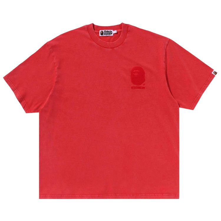 Футболка BAPE Ape Head One Point Acid Wash Relaxed Fit Tee, Red
Футболка BAPE Ape Head One Point Acid Wash Relaxed Fit Tee, Red