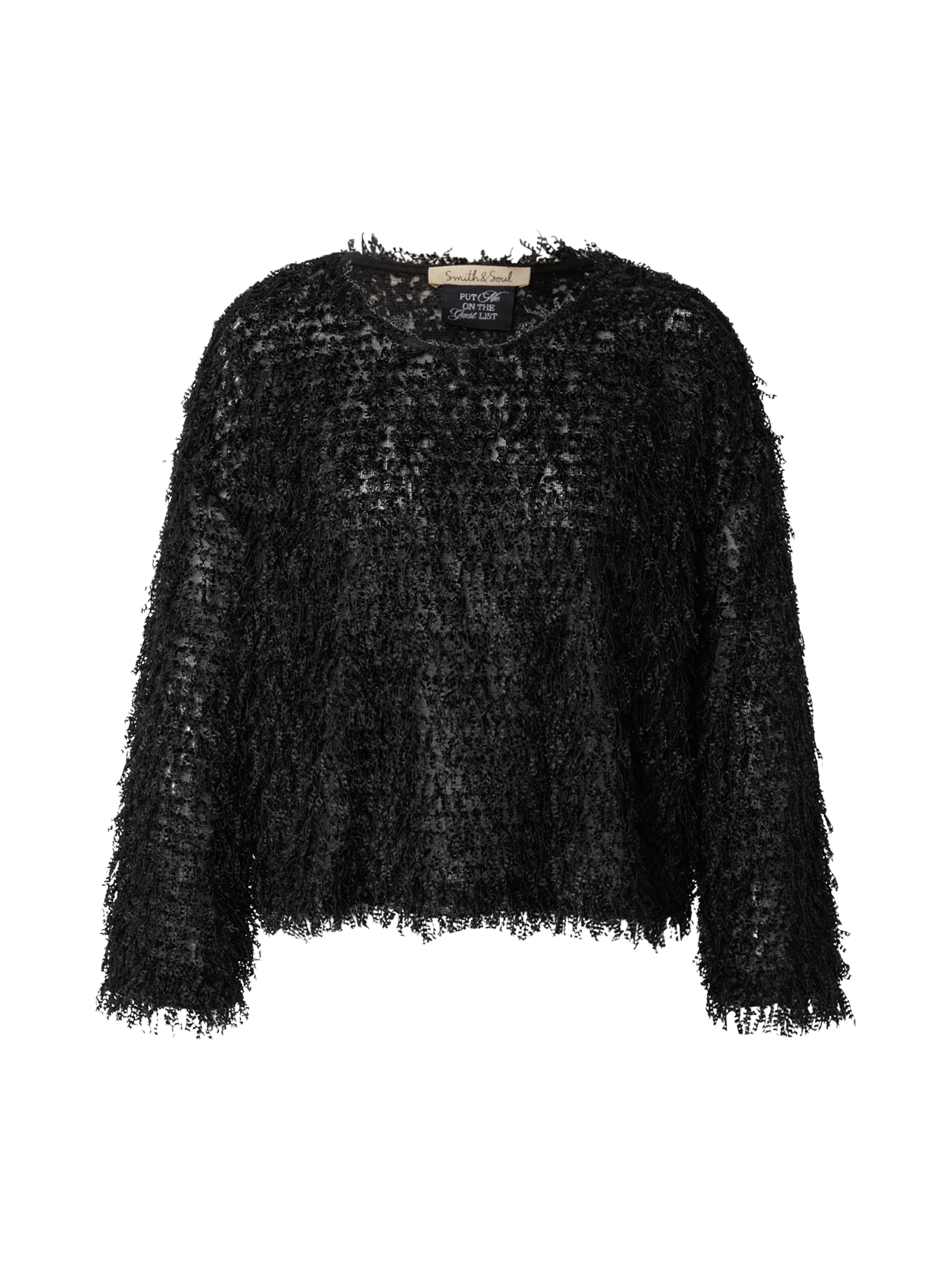 Smith&Soul Лонгслив в черном цвете
Smith&Soul Лонгслив в черном цвете