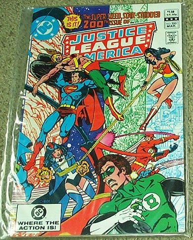 Justice League of America No. 200 Mar Super Sized Star Studded! (Volume 23) (DC)
Justice League of America No. 200 Mar Super Sized Star Studded! (Volume 23) (DC)